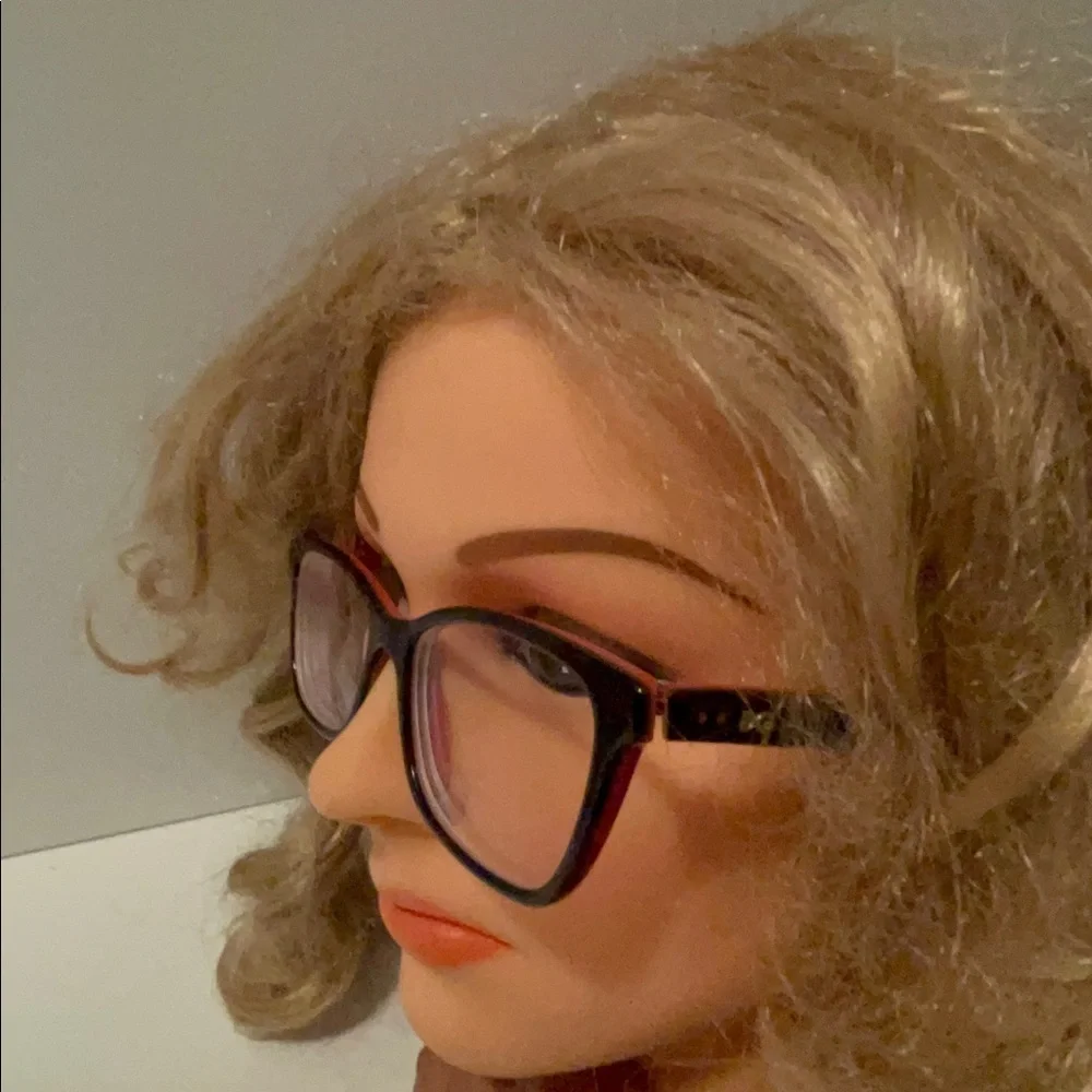 Doloc Gabbana beautiful eyeglasses red and brown